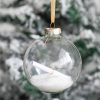 Christmas Wish Hanging Glass Bauble - Image 3
