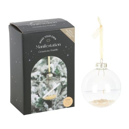 Citrine Manifestation Christmas Bauble Kit