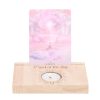 Natural Card of the Day Tarot Card Stand Tealight Holder