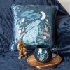 35cm Square Midnight Hare Cushion - Image 4