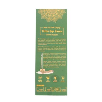 Sacred Ayurveda Tibetan Rope Incense with Holder - Image 4