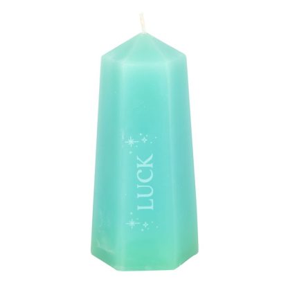 Luck Crystal Candle with Rough Green Aventurine - Image 2