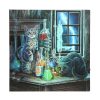 Jekyll and Hyde Light Up LED Cat Canvas Plaque by Lisa Parker - Image 2