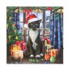 Krampuss Cat Light Up LED Canvas Plaque by Lisa Parker - Image 2