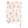 Funky Fungi Mushroom Print A5 Notebook - Image 2