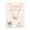Orange Aura Crystal Mushroom Necklace Greeting Card - Image 2