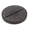 Black Astrology Wheel Tarot Card Stand - Image 3