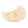 Natural Mystical Hands Crescent Moon Tarot Card Stand - Image 2
