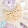 Natural Mystical Hands Crescent Moon Tarot Card Stand - Image 5