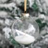 Christmas Wish Hanging Glass Bauble - Image 5