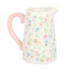 Floral Print Ceramic Flower Jug - Image 2