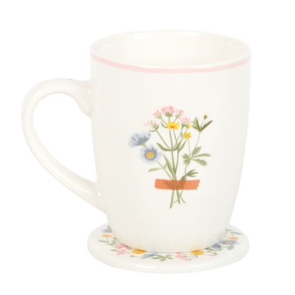 If Mums Were Flowers Floral Mug & Coaster Set - Image 3