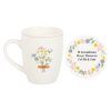 If Grandmas Were Flowers Floral Mug & Coaster Set - Image 2