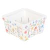 Spring Floral Print Ceramic Berry Basket - Image 2