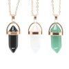 Set of 9 Crystal Pendant Necklaces - Image 4
