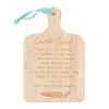 Carrot Cake Recipe Bamboo Serving Board - Image 2