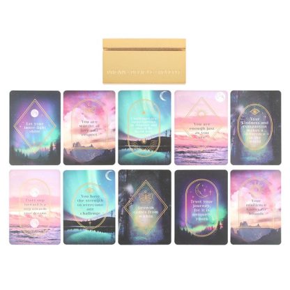 Ethereal Affirmation Cards with Wooden Stand - Image 5