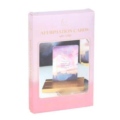 Ethereal Affirmation Cards with Wooden Stand - Image 6