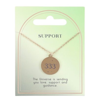 333 Angel Number Support Necklace - Image 2