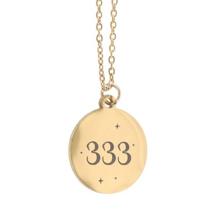 333 Angel Number Support Necklace - Image 4