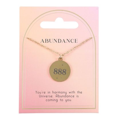 888 Angel Number Abundance Necklace - Image 2