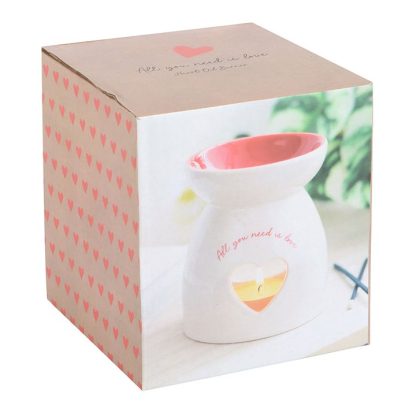 All You Need is Love Heart Oil Burner - Image 5