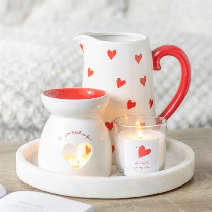 All You Need is Love Heart Oil Burner - Image 6