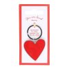 You Are Loved Heart Keyring - Image 2