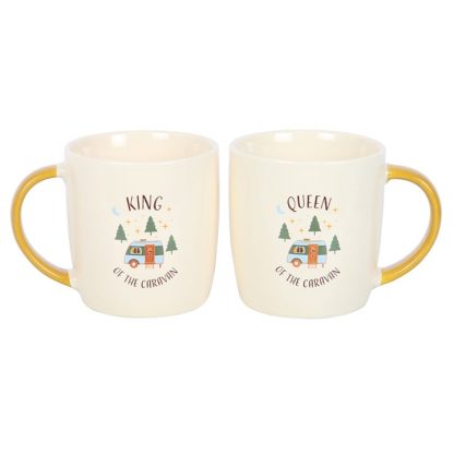 Camping King and Queen Couples Mug Set - Image 2