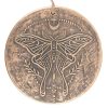Luna Moth Terracotta Plaque - Image 3