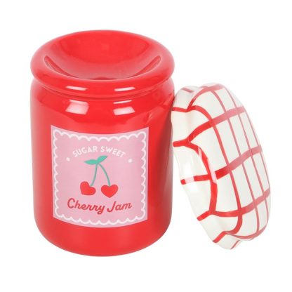 Cherry Jam Jar Oil Burner - Image 4