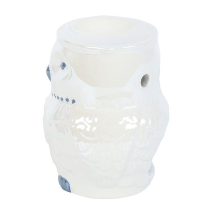 Owl Shaped Iridescent Oil Burner - Image 3