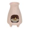 Greige Ribbed Palo Santo Brick Burner - Image 4