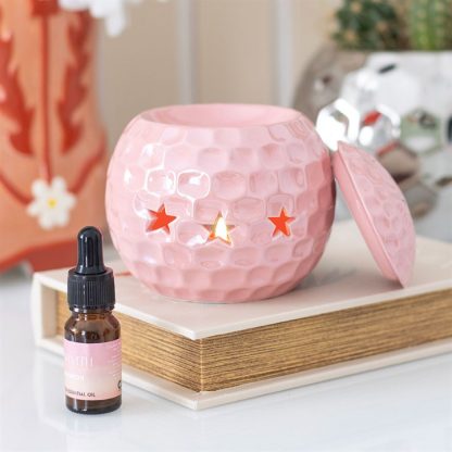 Pink Disco Ball Oil Burner - Image 2