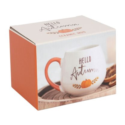 Hello Autumn Rounded Mug - Image 3