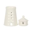 White Lighthouse Oil Burner - Image 2