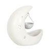 White Crescent Moon Hanging Oil Burner - Image 4