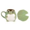 Frog Shaped Mug and Lily Pad Saucer - Image 4