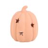 9cm Terracotta Pumpkin Tealight Holder