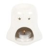 Ghost Shaped Oil Burner with Pumpkin - Image 3