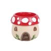 Mushroom House Resin Tealight Holder - Image 2