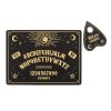 Black Talking Board Placemat and Coaster Set - Image 2