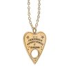 Talking Board Planchette Necklace Greeting Card - Image 4