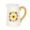 Summer Bee and Sunflower Ceramic Flower Jug - Image 4