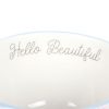 Hello Beautiful Ditsy Floral Print Mug with Butterfly - Image 3