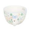 Hello Beautiful Ditsy Floral Print Mug with Butterfly - Image 5