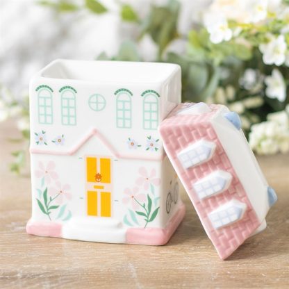 Pastel House Oil Burner and Wax Warmer - Image 2