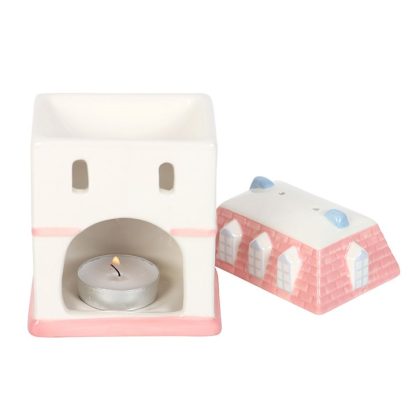 Pastel House Oil Burner and Wax Warmer - Image 6