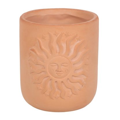 Terracotta Sun Plant Pot - Image 2