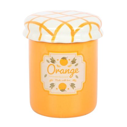 Orange Marmalade Jar Oil Burner and Wax Warmer - Image 2